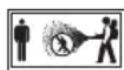RYOBI One+ RY18BPSA - SIMBOLOS NO PRODUTO - 7