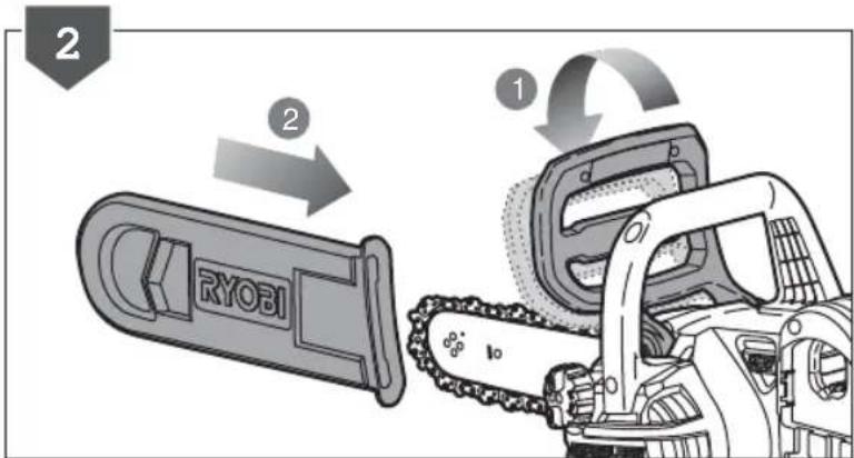 RYOBI One+ RCS18X3050F - BEZPEČNOSTNÉ ZARIADENIA - 69