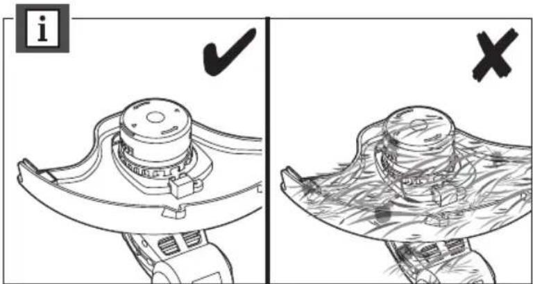 RYOBI One+ RLT183222S - SYMBOLY NA PRODUKTE - 61