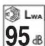 RYOBI One+ OPT1845 - SYMBOLER PAPRODUKTET - 15