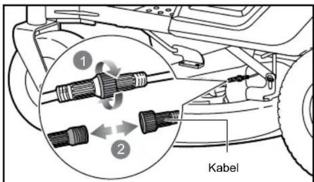 RYOBI ZTR480EX - TA BORT KLIPPAGGREGATET - 1