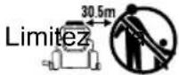 RYOBI ZTR480EX - SYMBOLS APPLIQUES SUR LE PRODUIT - 5