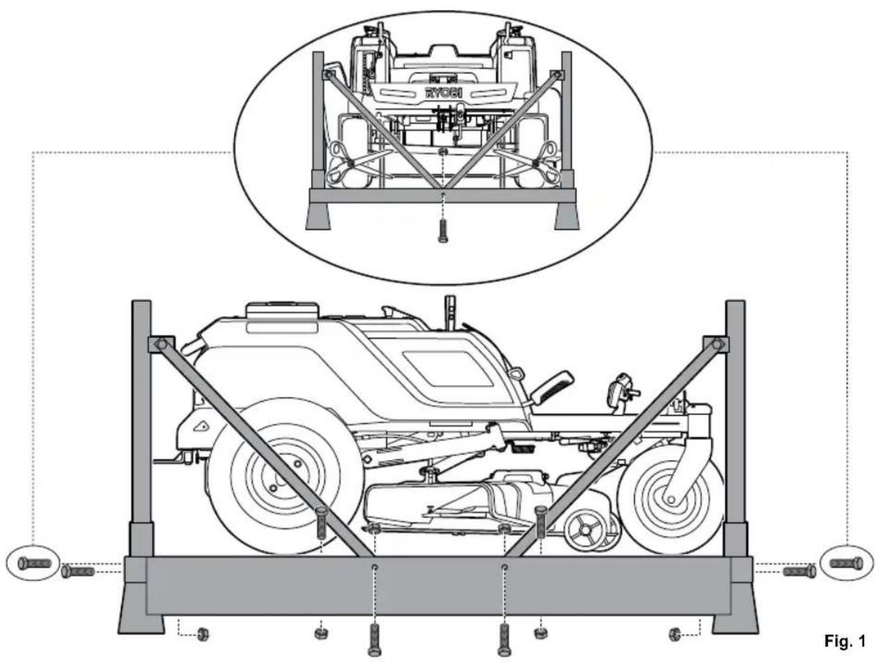 RYOBI ZTR480EX - ADVARSEL - 1
