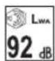RYOBI RPW110B - SYMBOL OP HET PRODUCT - 13