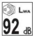 RYOBI Max Power RLM36X46S5 - СИМВОЛИ НА ПРОДУКТА - 16