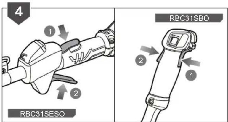 RYOBI RBC31SESO - BU KILAVUZDAKI SEMBOLLER - 90