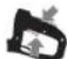RYOBI RHT25X55R - SYMBOLEN OP HET PRODUCT - 26