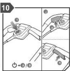 10 ① ② ③ ④ + + / B