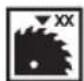 RYOBI One+ EMS190DCL - SYMBOLS ON THE PRODUCT - 14
