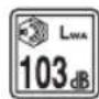 RYOBI Max Power RBL36JB - SYMBOLY NA VYROBKA - 11
