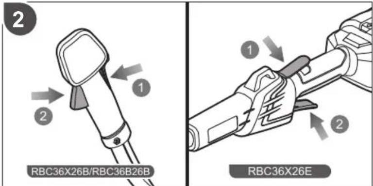 RYOBI Max Power RBC36B26B - OBOZNÁMTE SA S VAŠÍM PRODUKTOM - 49