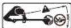 RYOBI Max Power RBC36B26B - SYMBOLS ON THE PRODUCT - 10