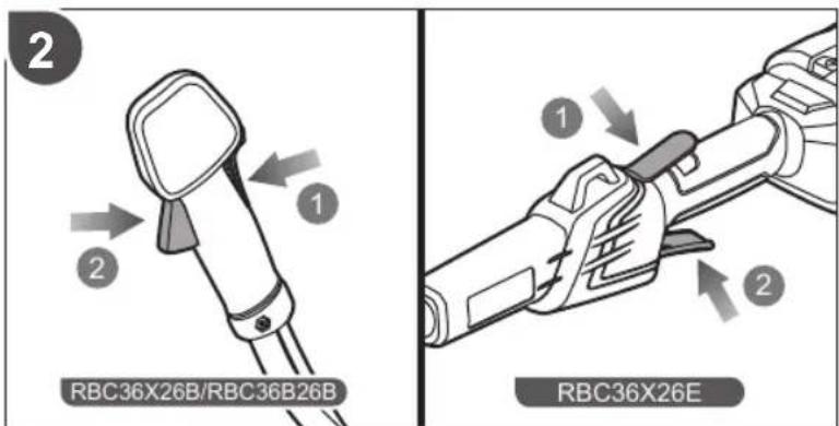 RYOBI Max Power RBC36B26B - OBOZNÁMTE SA S VAŠÍM PRODUKTOM - 37