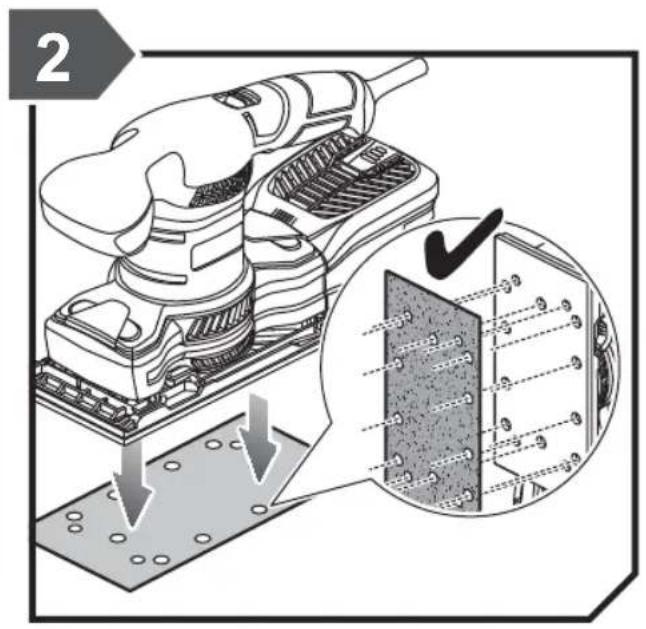 RYOBI RSS200 - VÝBER BRÚSNEHO PAPIERA - 4