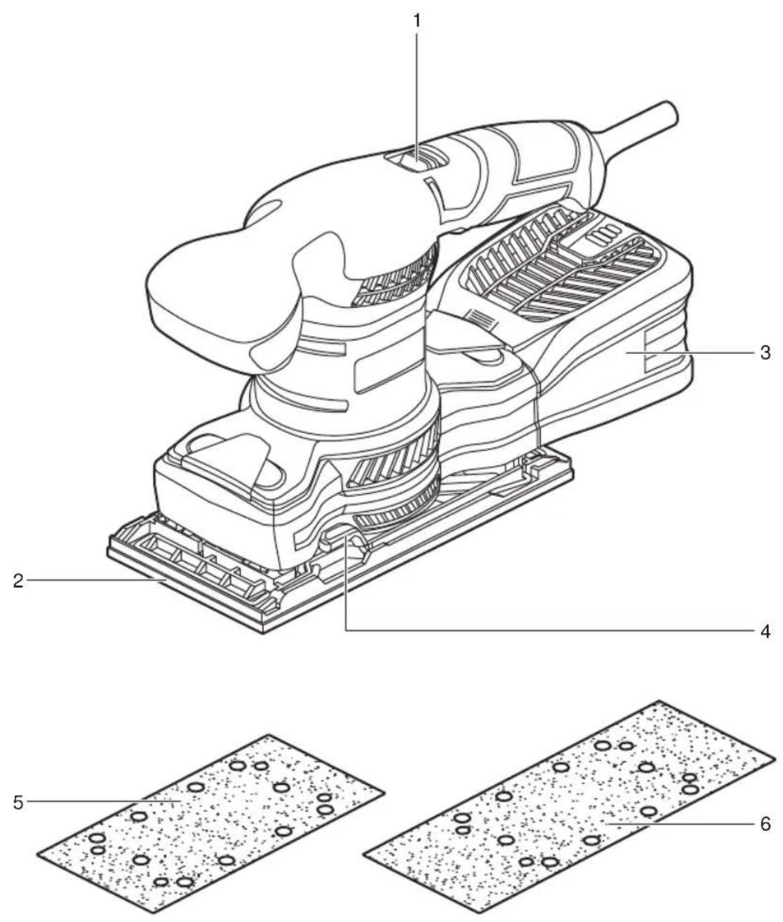 RYOBI RSS200 - VÝBER BRÚSNEHO PAPIERA - 2