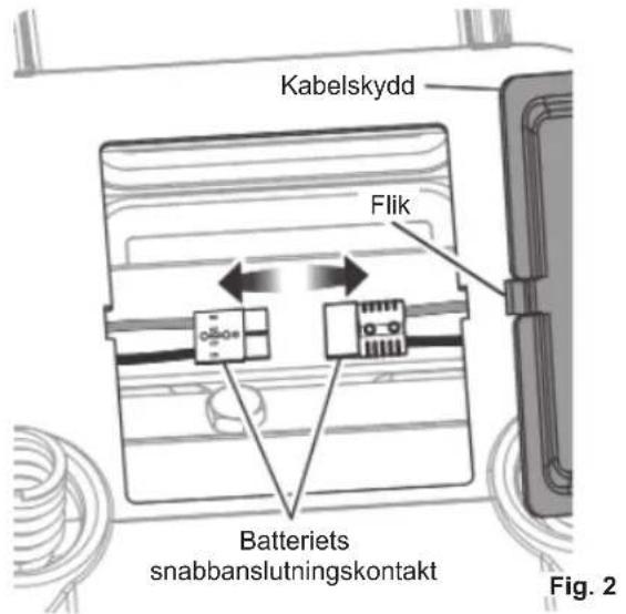RYOBI RM480E - För att ansluta: - 1