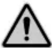 Warning symbol image with exclamation mark inside a triangle