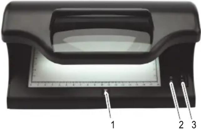 OLYMPIA UV 589 - Bedieningselementen - 1