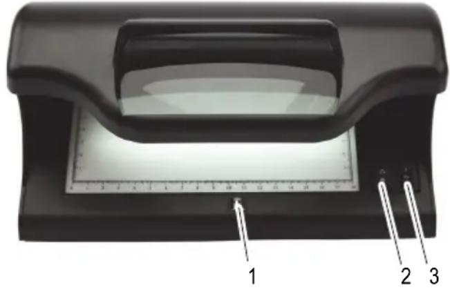 OLYMPIA UV 589 - Elementos de mando - 1