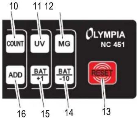 OLYMPIA NC 452 - Clavier - 1