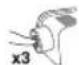 RYOBI RLM53190YV - SYMBOLS - 19