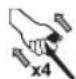 RYOBI RLM53190YV - SYMBOLS - 21