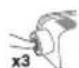 RYOBI RLM53190YV - SYMBOLY - 13