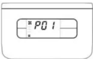 Fantini Cosmi CH130ARFR - Configuration du thermostat - 1