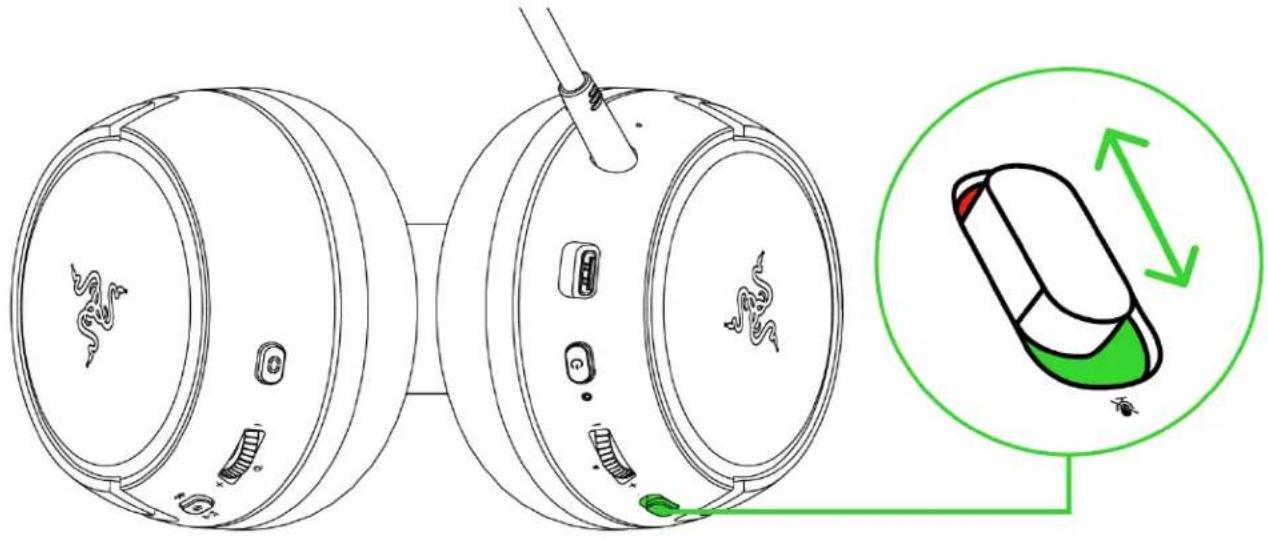 RAZER Kaira Pro - MOLETTE DU VOLUME - 4