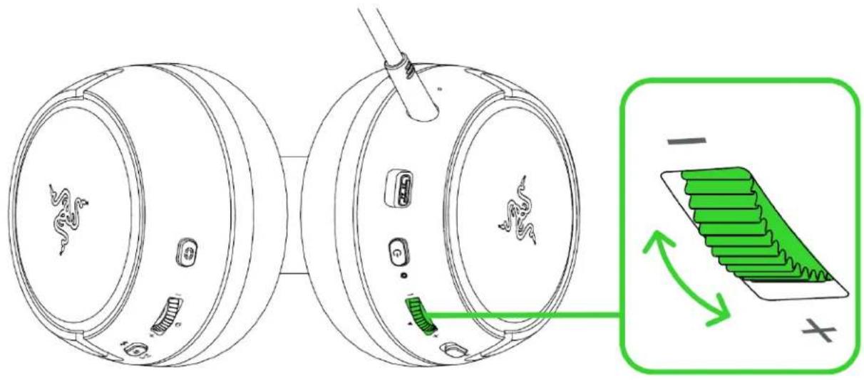 RAZER Kaira Pro - MOLETTE DU VOLUME - 1