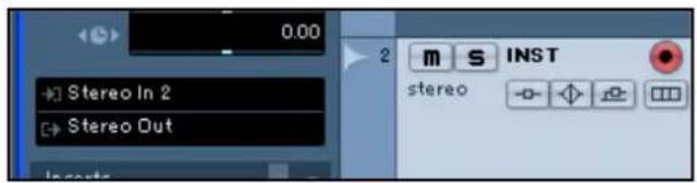 0.00 Stereo In 2 Stereo Out m s INST stereo