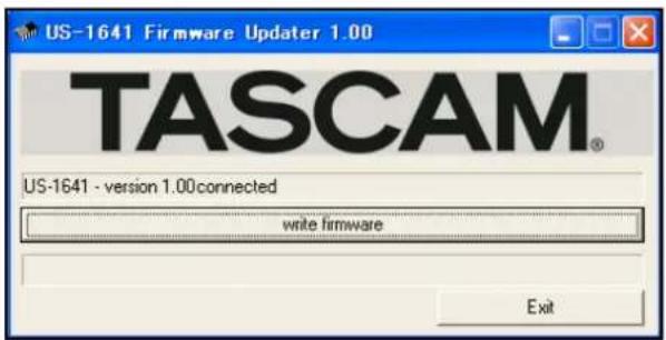TASCAM US1641 - Sur PC (Windows XP) - 1
