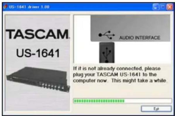 TASCAM US1641 - Installation des pilotes - 7