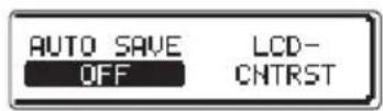 ZOOM B3n - Réglage de la fonction de sauvegarde automatique - 13