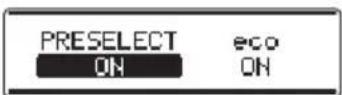 ZOOM B3n - Réglage de la fonction de préselection - 10