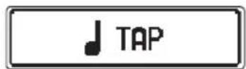 ZOOM B3n - Activation de la battue manuelle (tap tempo) - 3