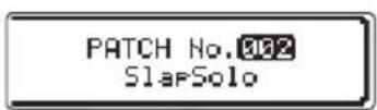 ZOOM B3n - Sauvegarde de patches - 31