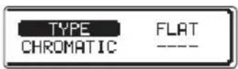 ZOOM B3n - Changement de type d'accordeur - 3
