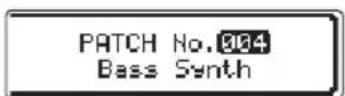 ZOOM B3n - Sauvegarde de patches - 35