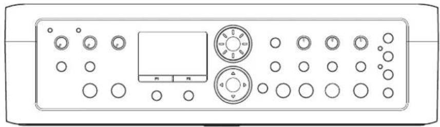 TASCAM BB1000CD - Dessin avec cotes - 1