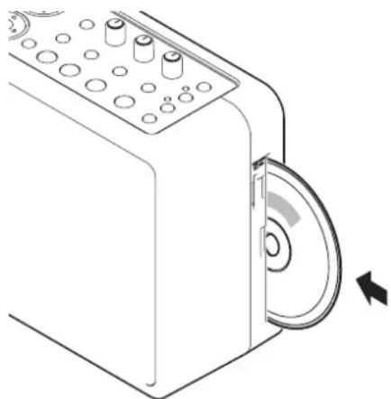 TASCAM BB1000CD - Insertion d'un disque - 1