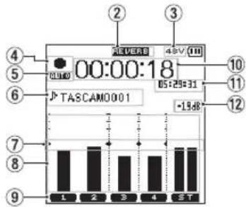 2 3 4 5 6 7 8 9 00:00:18 TASCAM0001 SEVERB 48V/11 05:29:31 -13.88 10 11 12