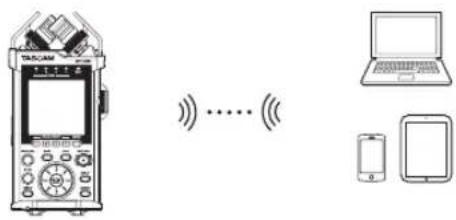 TASCAM DR44WLB - Mode > APPAREIL - 1