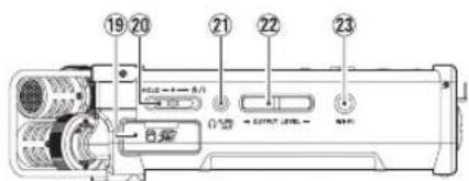 19 20 21 22 23 8.5V + 0.1 + 0.1V + 0.1V + 0.1V
