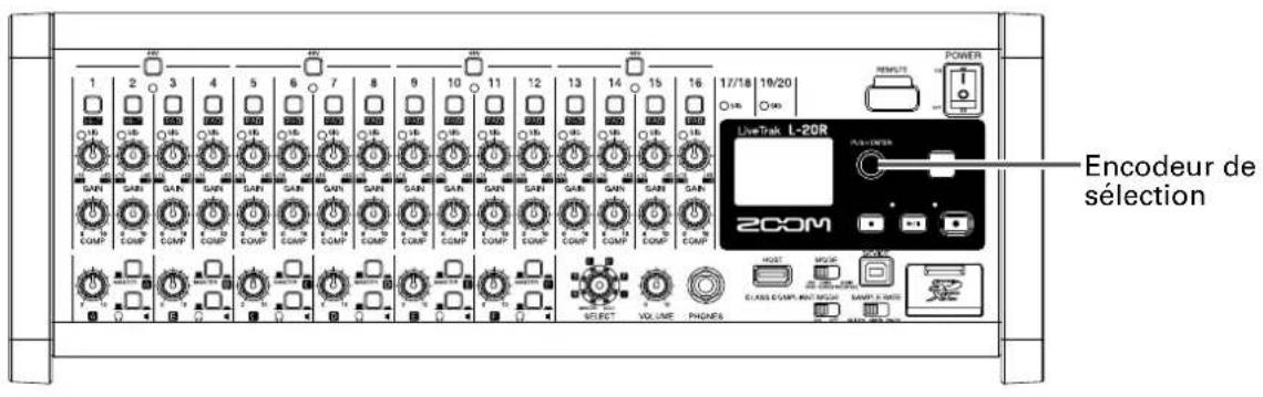 ZOOM LiveTrak L20R - Ajout de marqueurs - 1