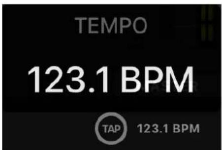 ZOOM LiveTrak L20R - Changement du tempo du métronome - 1