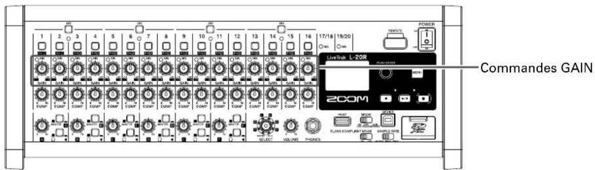 ZOOM LiveTrak L20R - Mise hors tension - 12