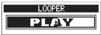 ZOOM A1X Four - Arretez l'enregistrement et lancez la lecture en boucle. - 1