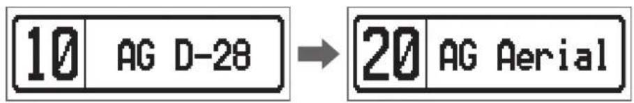 ZOOM A1X Four - 1.Pressez 5 - 1