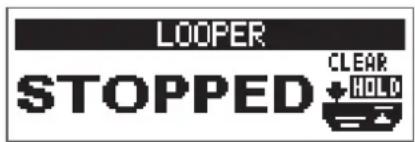 ZOOM A1X Four - Pressez STOP - 1